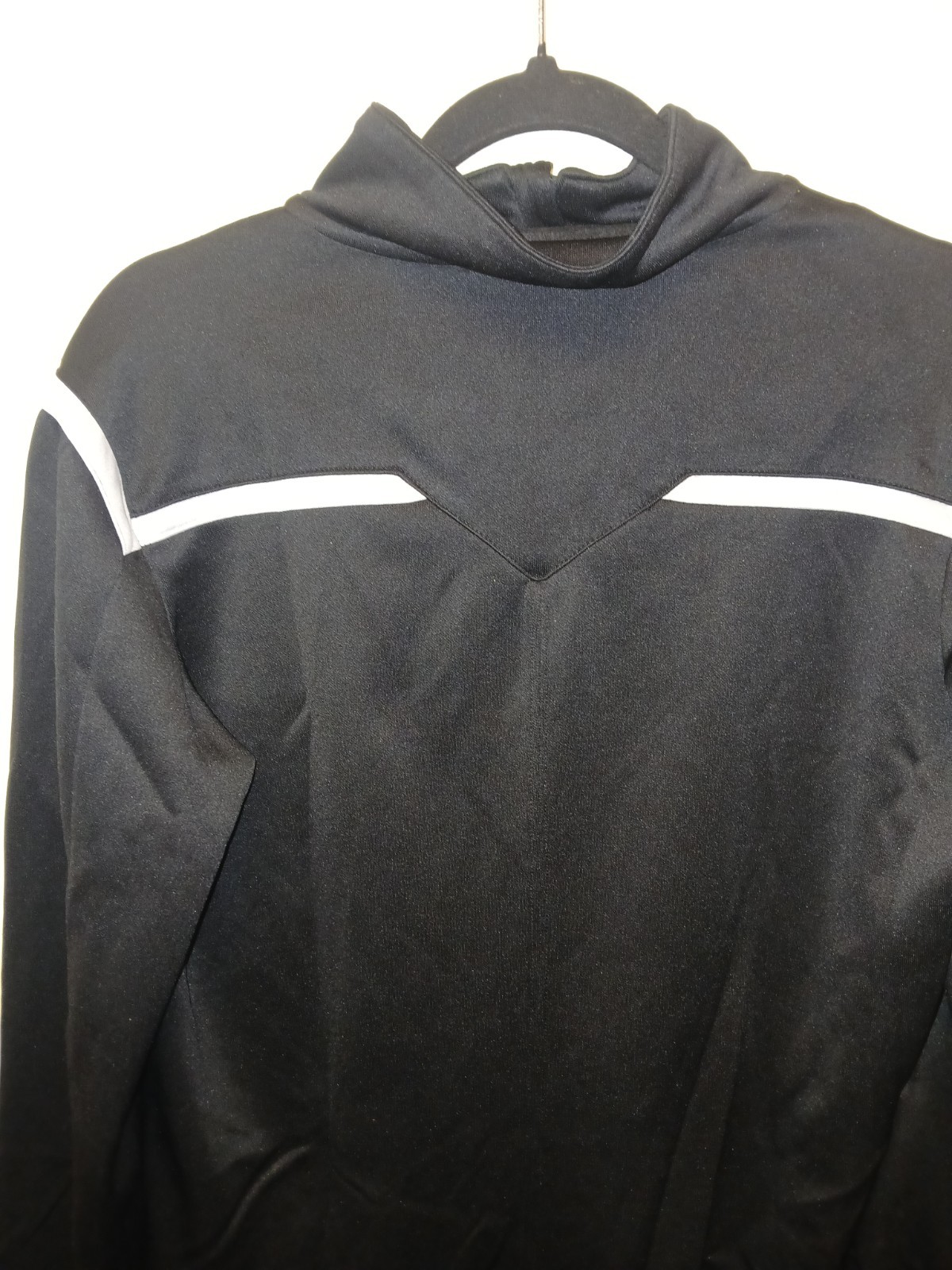 Vintage Nike Dri-FIT Track Jacket Black Idaho Volleyball Women’s Size L LT