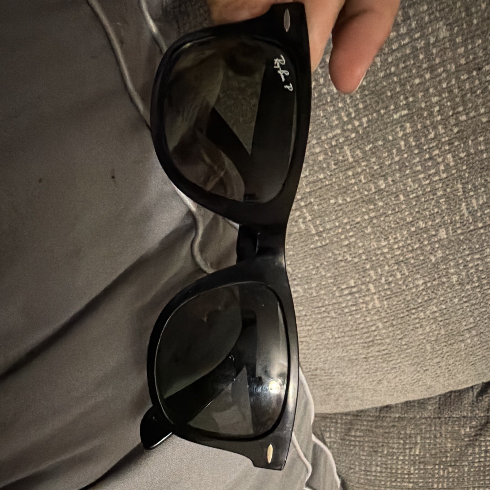 Ray-Ban RB2140 Wayfarer Sunglasses Black Frame/Black Tinted Lenses 50-22 150
