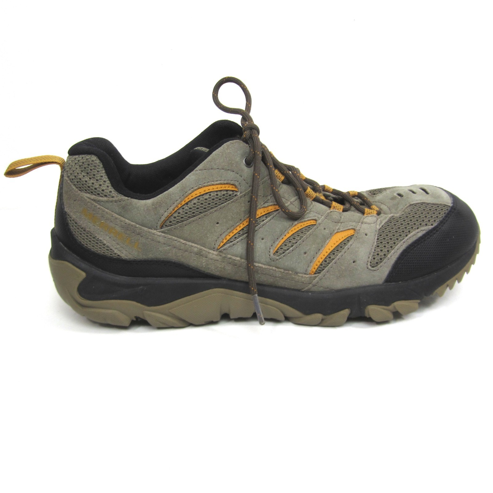 Merrell Pine Vent Size 13M Men Low Hiking Trail Running Shoe Gray Boulder J09583