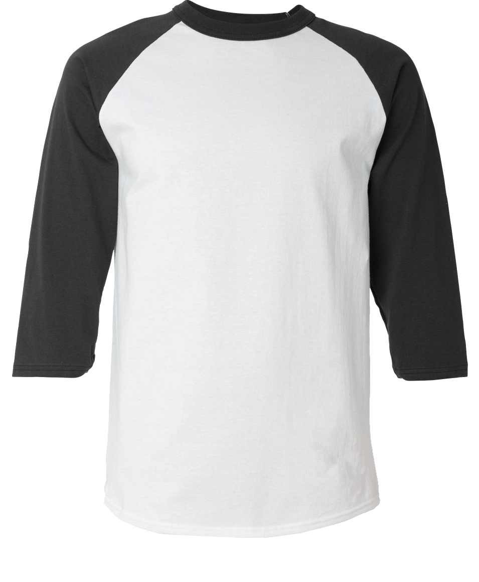 Tultex 3/4 sleeve Baseball T-shirt plain Raglan Jersey Mens Sports tee