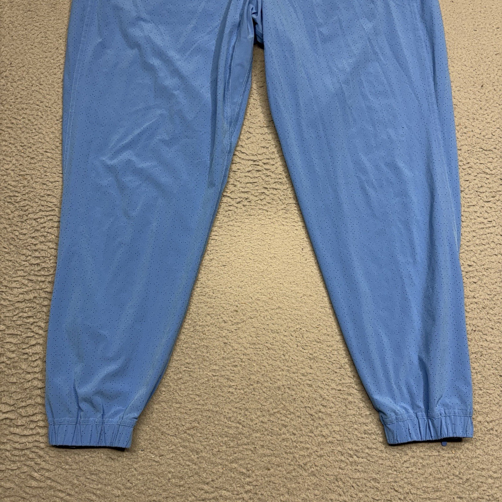 Lululemon Adapted State Perforated Jogger Women’s 10 Blue Mesh High Rise Pants