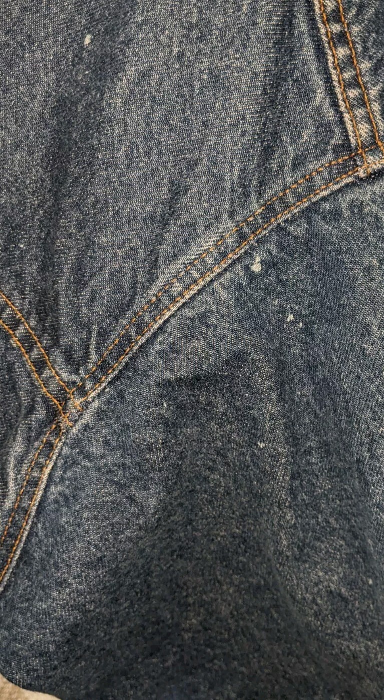 Levi’s San Francisco XL Jacket Dark Denim Sharpa Lined Vintage Winter
