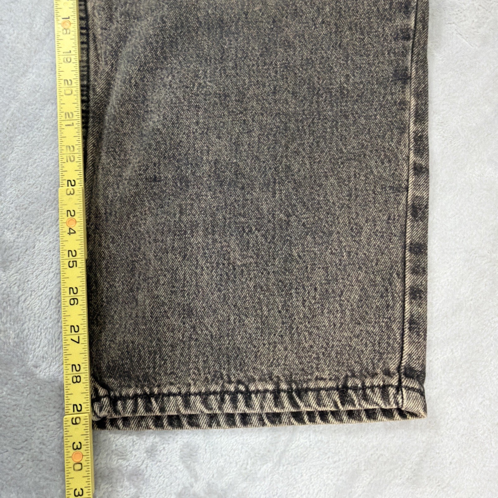 Levi’s 578 Baggy Denim Jeans Men’s Size 32×30 Gray Cotton Y2K