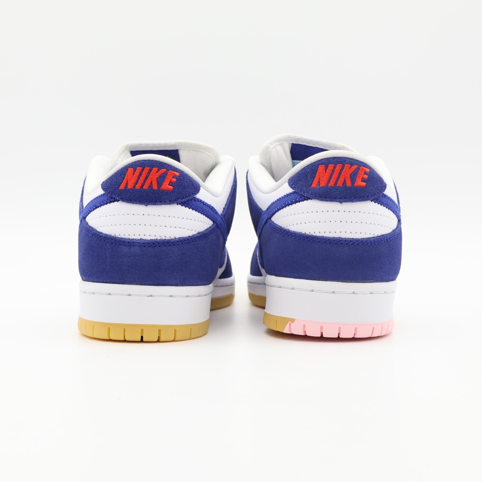 DO9395-400 Nike Dunk Low SB Los Angeles Dodgers Deep Royal Blue White (Men’s)