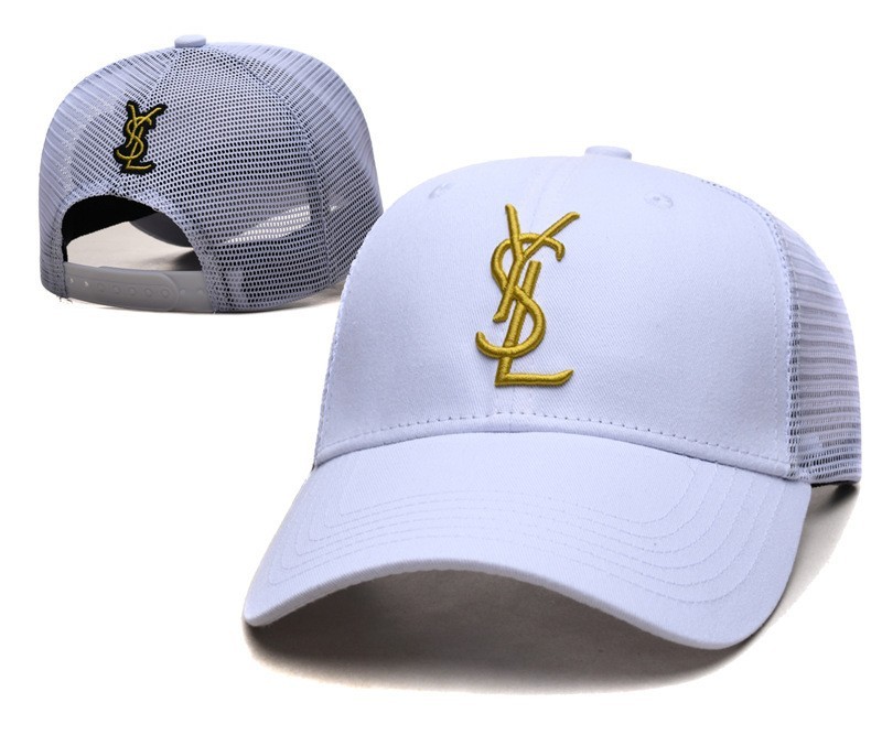 New Saint Laurent Unisex Adjustable Mesh Casual Baseball Cap Golf Hat -Free Tax