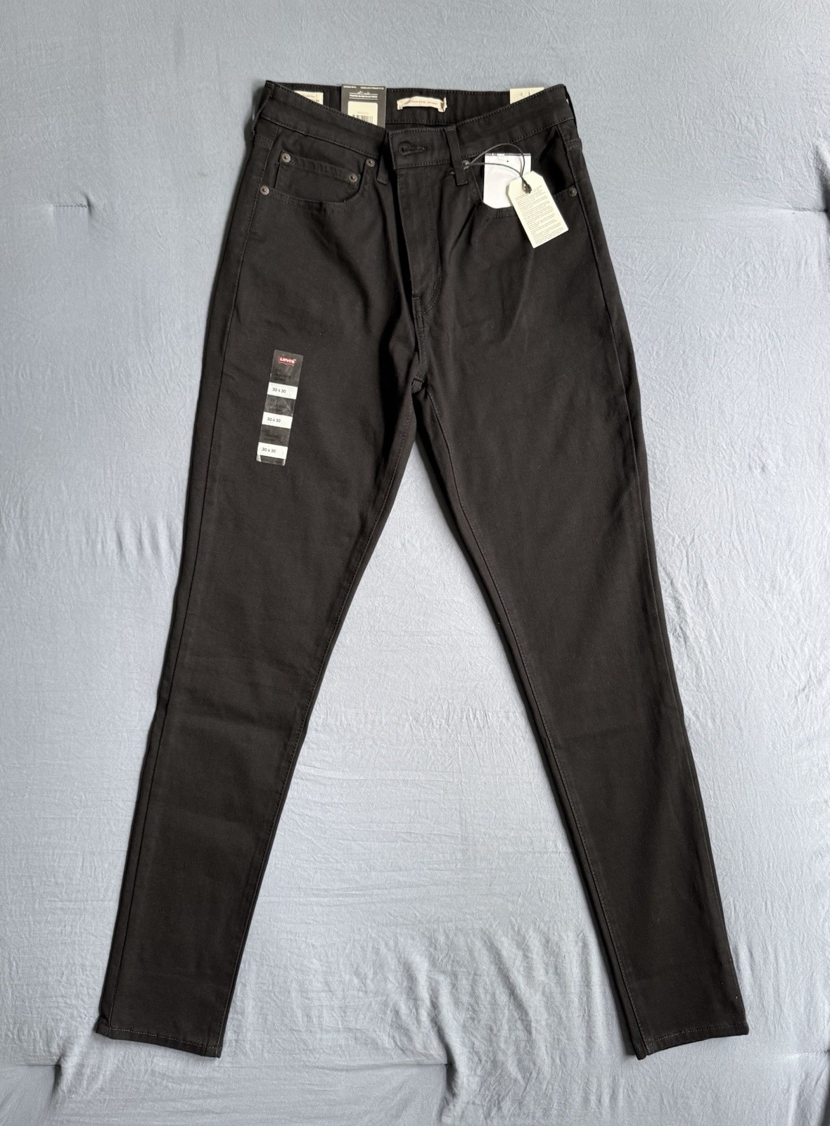 Levi’s 721 high rise skinny 29×30 NWT, Long shot black Style # 18882-0233