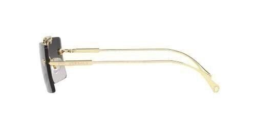 VERSACE VE2245 10028G 60mm Gold Rectangle Women’s Rimless Sunglasses
