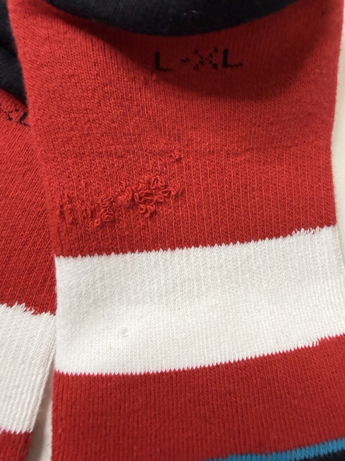 STANCE MLB CINCINNATI REDS Johnny Bench CREW SOCK Men’s Red/White Size L-XL 9-13