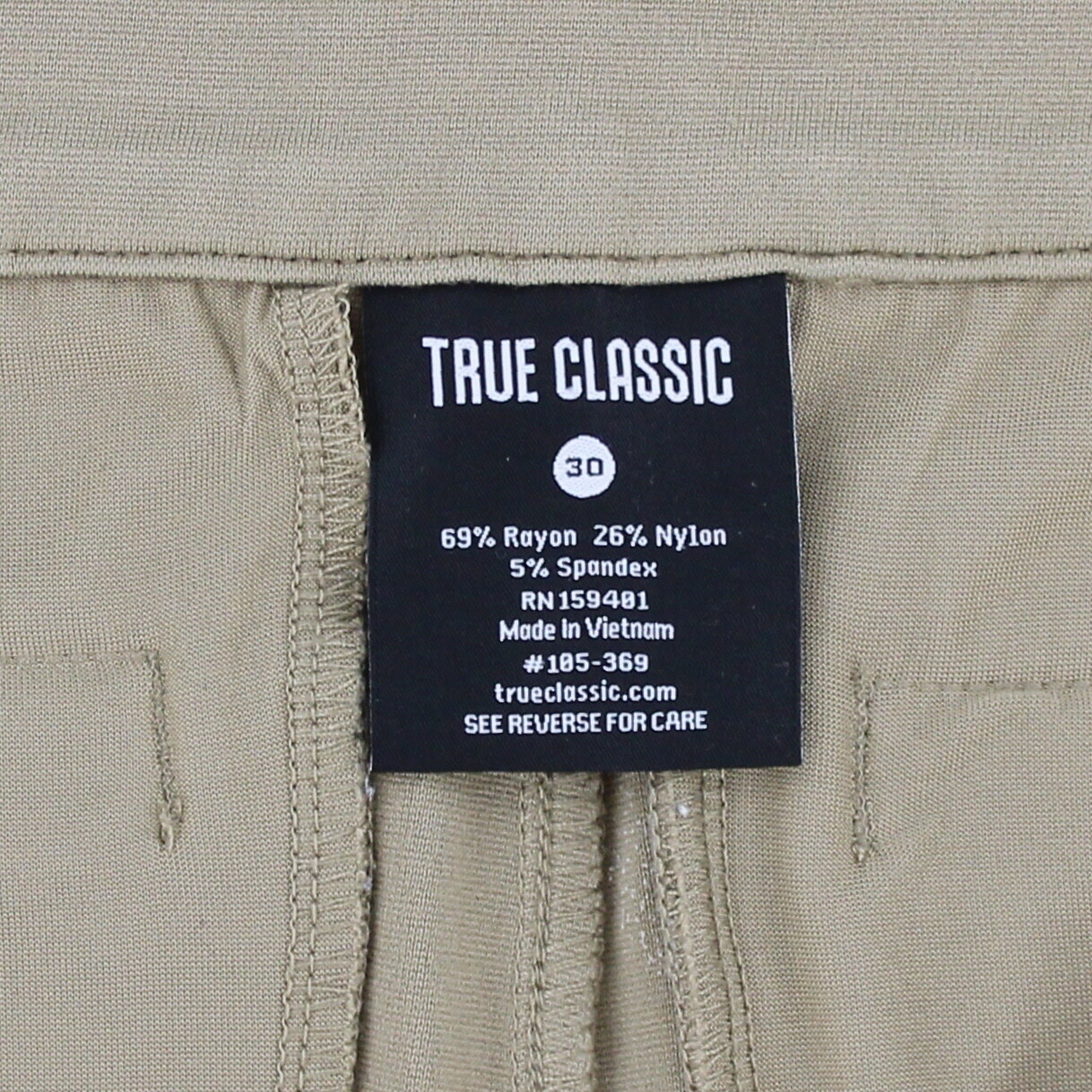 True Classic Shorts, Men’s 9″ Inch Classic Fit Comfort Chino Short, MSRP: $50