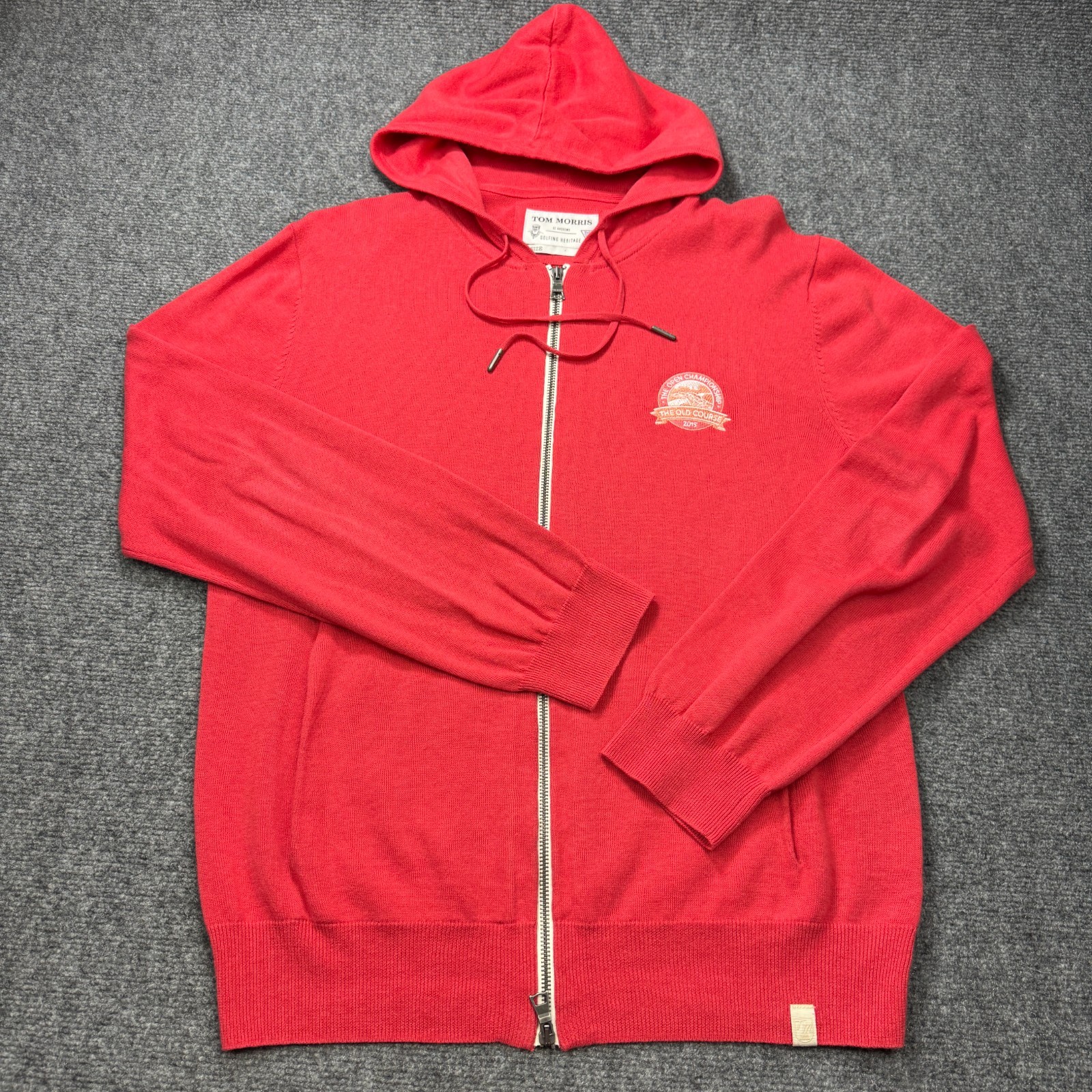 The Open Championship Hoodie Men Extra Large Red The Old Course 2015 St. Andrews