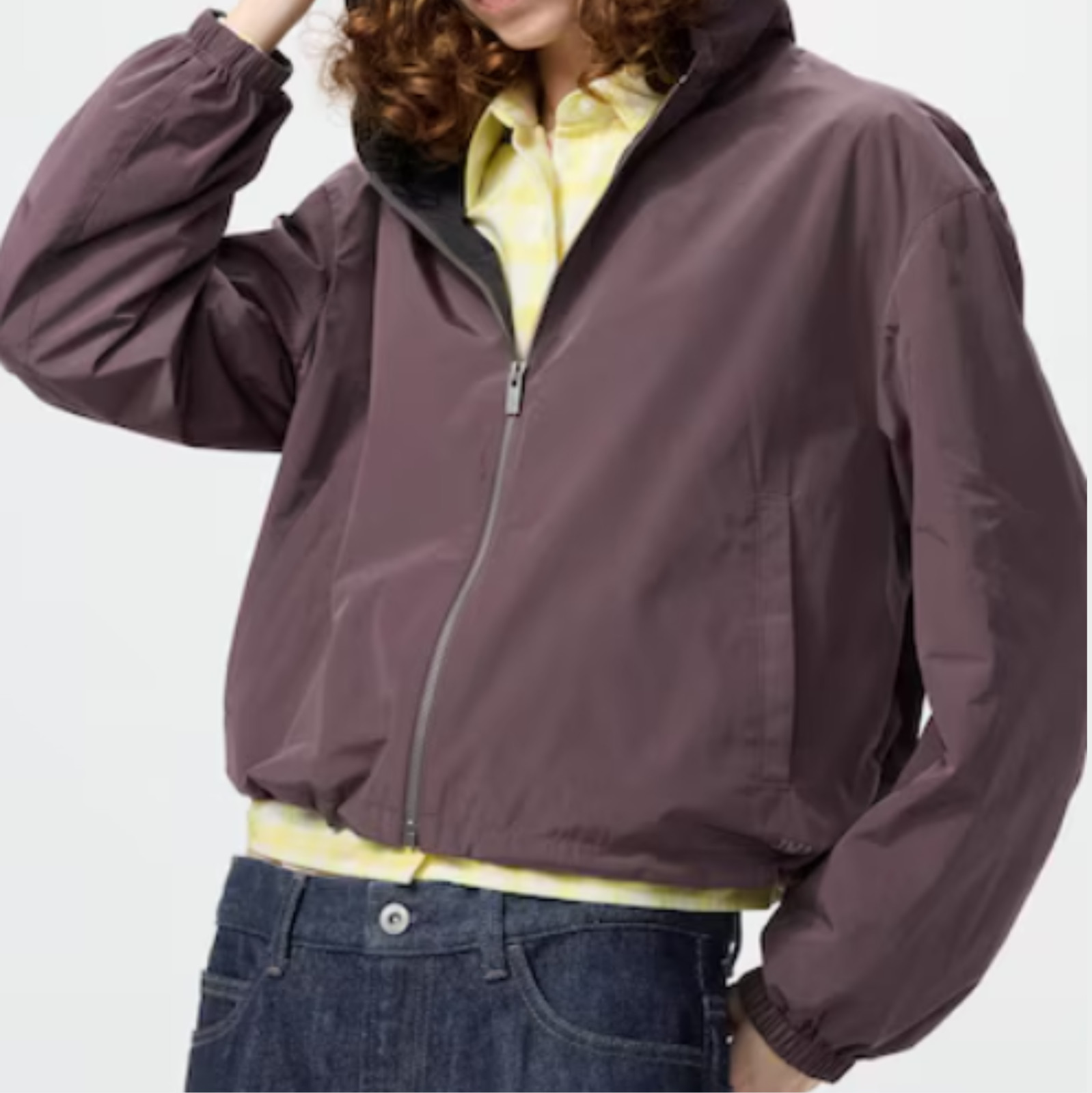 UNIQLO JW ANDERSON Windproof Short Parka Navy Wine Women XS-3XL New JAPAN