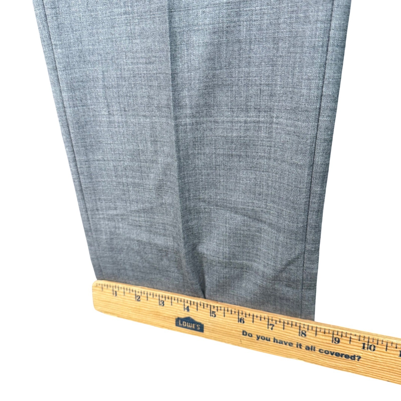 Rogue & Co Mens Gray Suit 40 Super 140s Virgin Wool 2 Button Modern Tailored