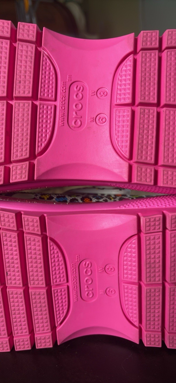 Lisa Frank mega crush clogs W/8- M/6