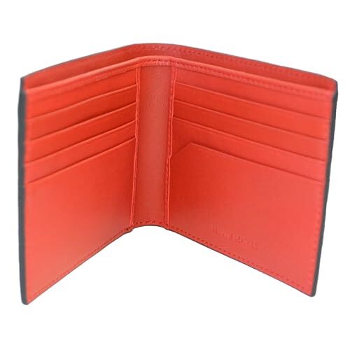 Premium Leather Bifold Wallet, 8 Card Slots, 2 Cash and 2 Transparent Slots,