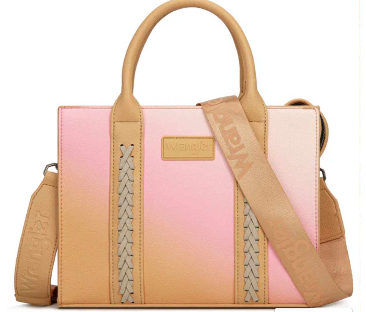 WRANGLER OMBRE WESTERN TOTE CROSSBODY BAG