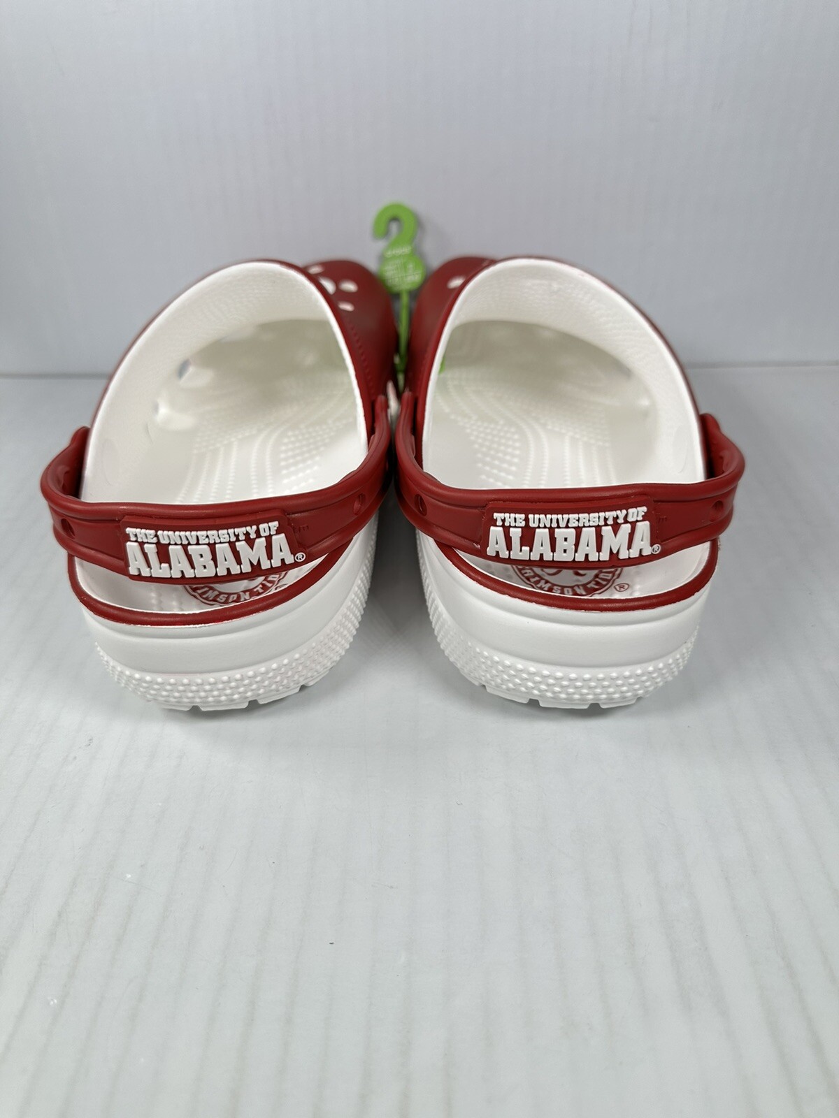 Size 9M/11W Crocs University of Alabama Crimson Tide Classic Clogs 209582-100