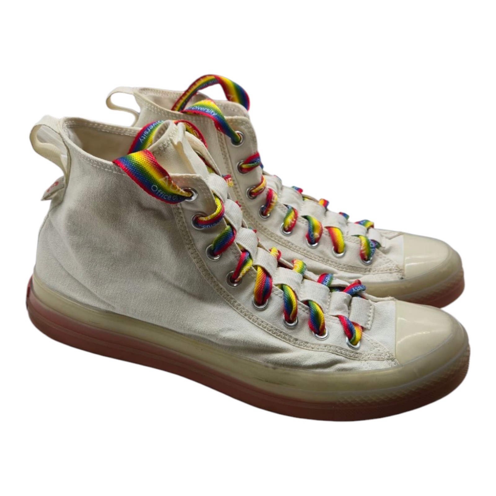 Converse Shoes Men M12/W14 Chuck Taylor CX Explore Hi Egret Sneakers Athleisure