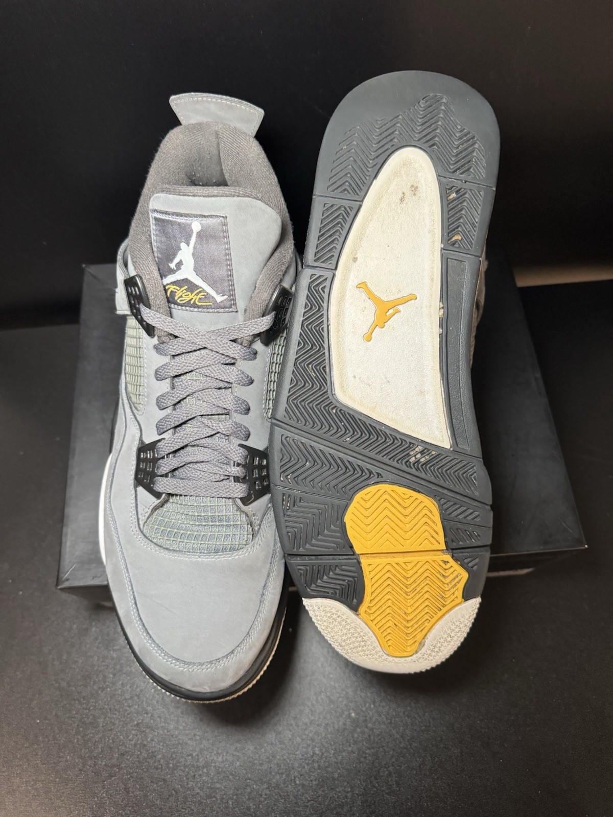 Nike Air Jordan 4 Cool Grey Size 14 Pre-Owned