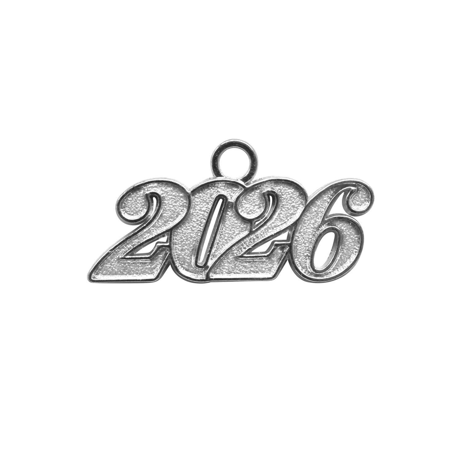 Endea Graduation Silver Tassel Date Charm Year 2026
