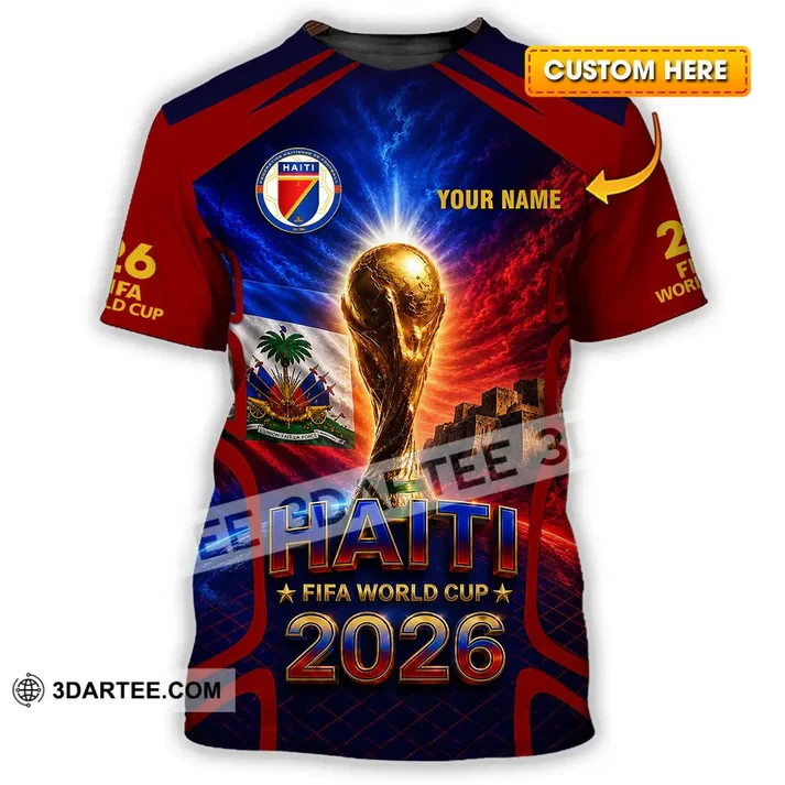 Unisex Shirt – Custom Haiti World Cup 2026 Shirt all size VK13456
