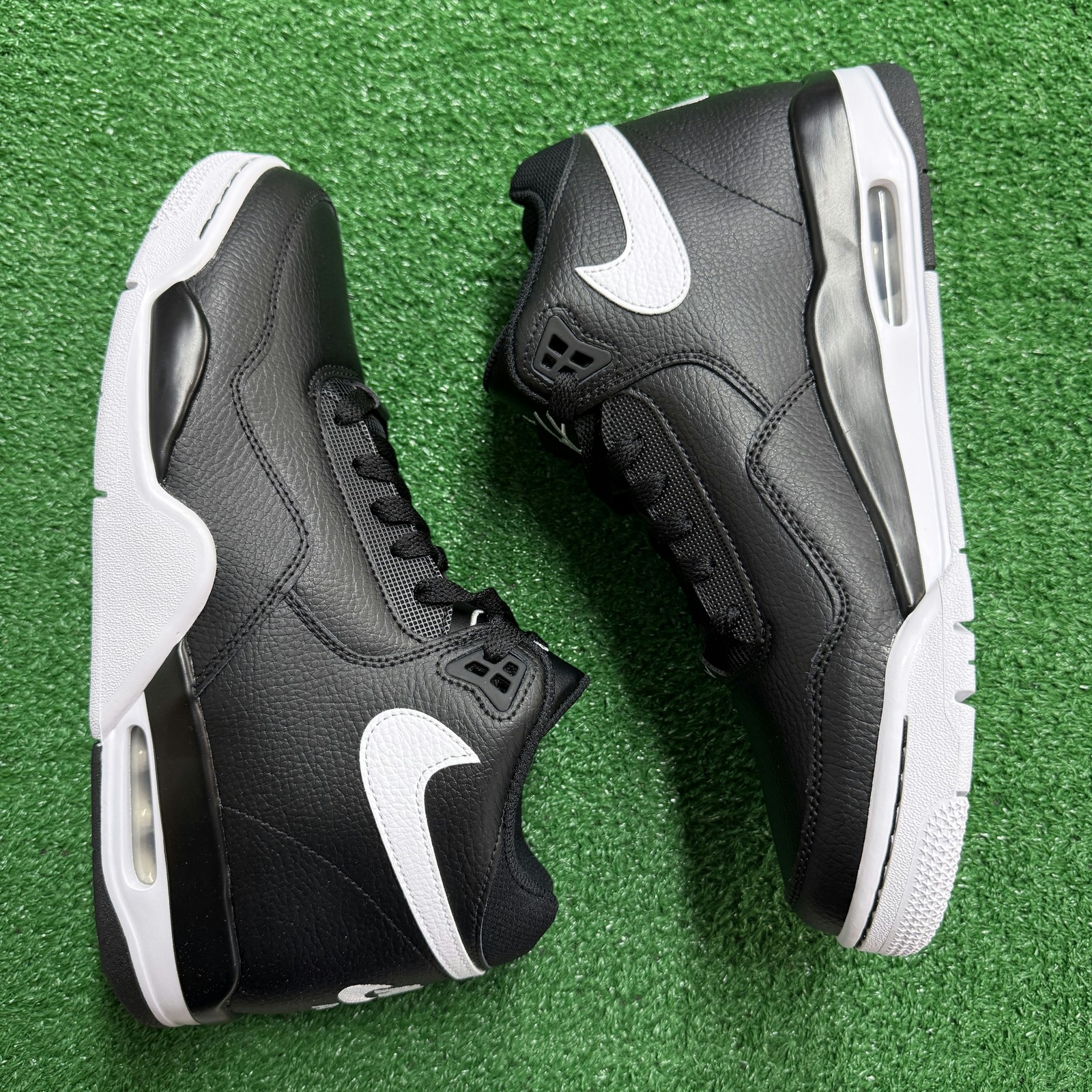 Nike Flight Legacy Black White Mens Running BQ4212-002 NEW Multi Sz