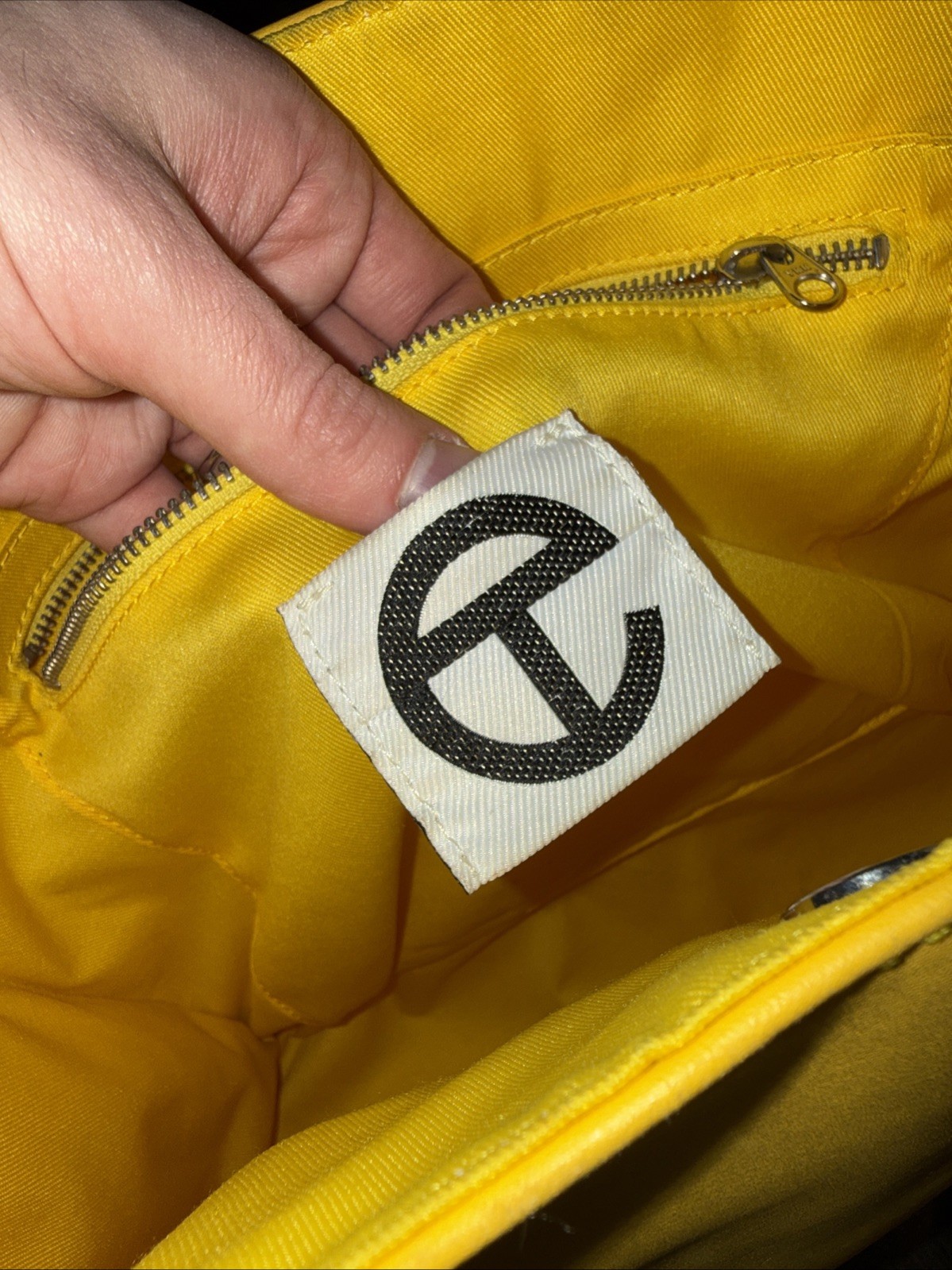 Telfar Medium Shopping Bag In Mustard Yellow