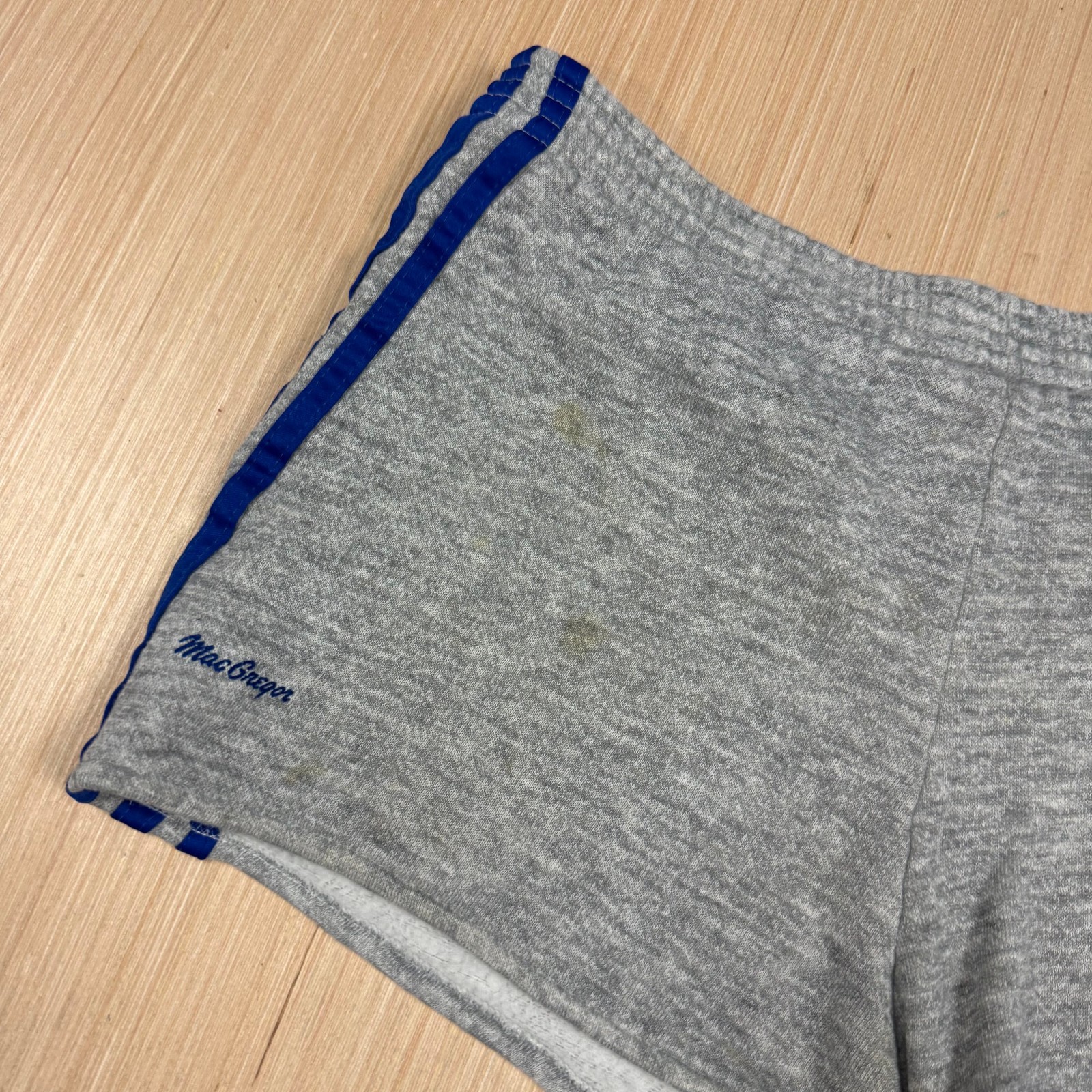 Vintage 70s 80s McGregor L High Cut Sprinter Sweat Shorts Running Muscle Gym