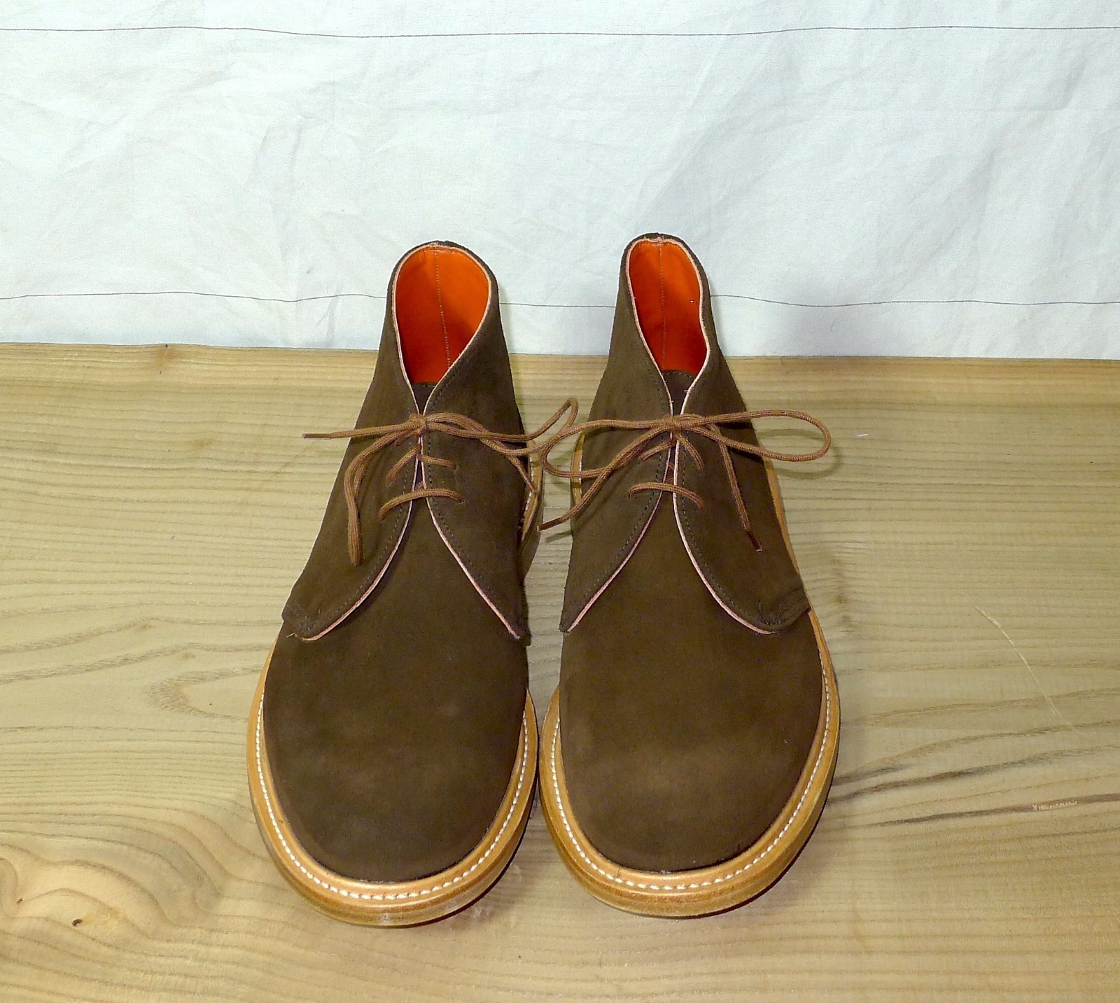 TRICKERS MEN’S S CHOCOLATE REPELLO CHUKKA BOOTS (VARIOUS UK SIZES) NIB