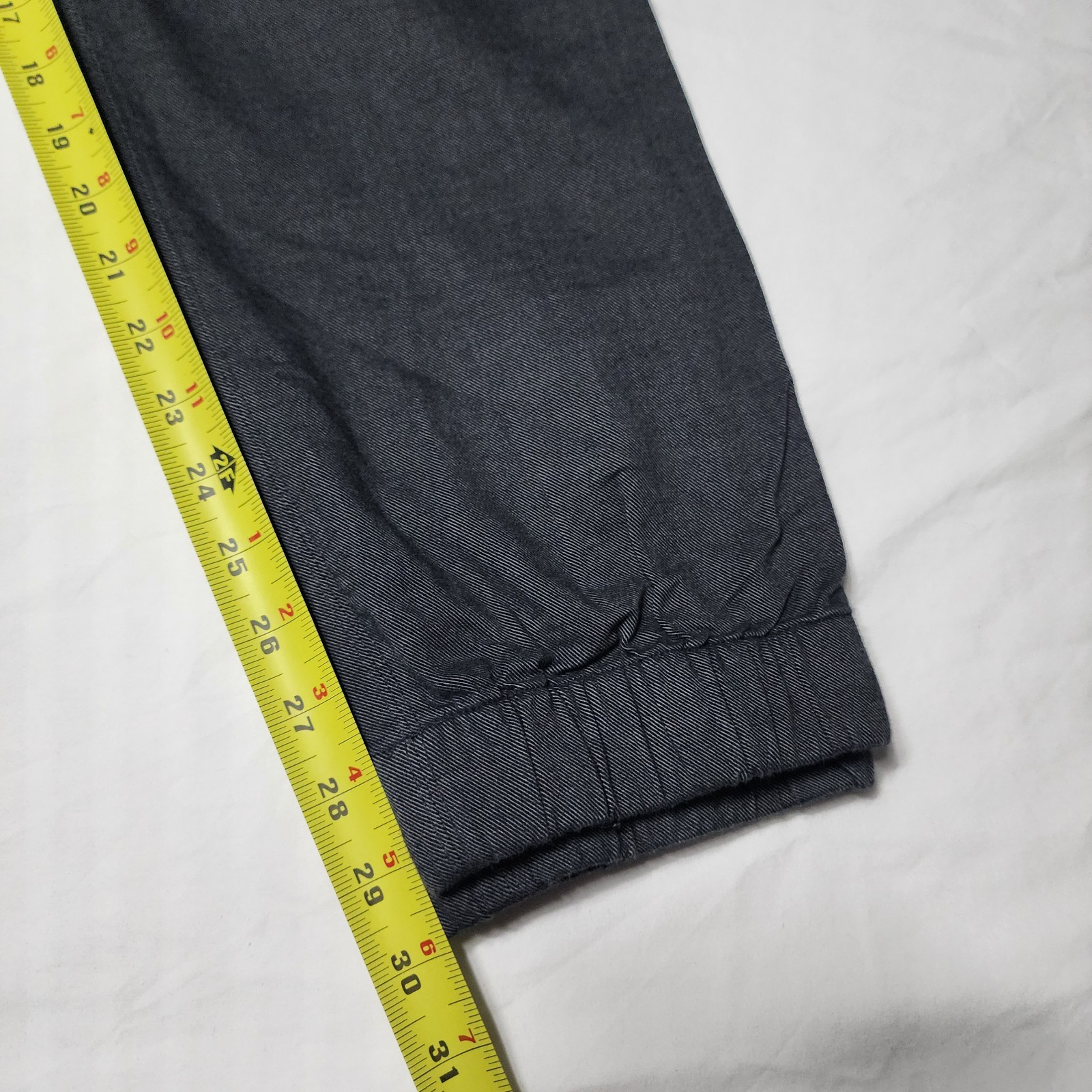 Mack Weldon For Daily Wear Joggers Pants Mens Large Gray Stretch Elastic Waist