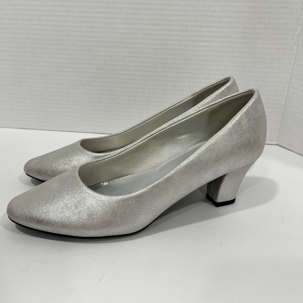 Easy Street Womens Ballari Stiletto Heel Pumps 8.5M
