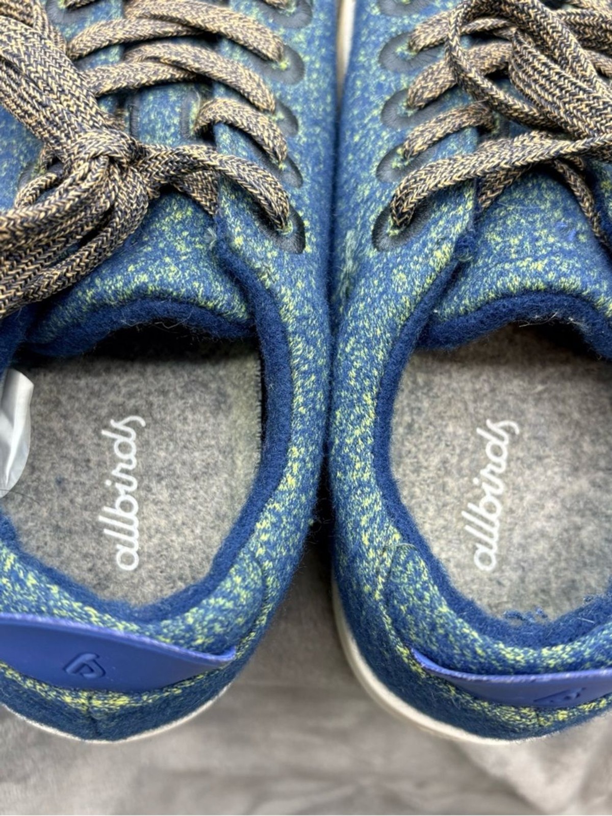 Allbirds Sneakers Womens 7 Wool Piper Blue Speckled Classic Low Top