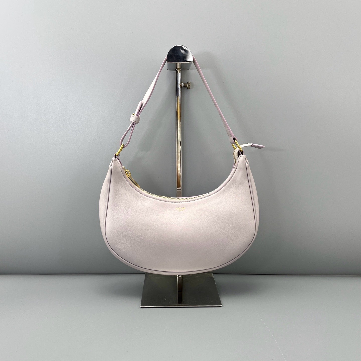 Celine Pre-Owned Authentic Underarm Bag Purple 26*18*6cm Free Tracked Shipping