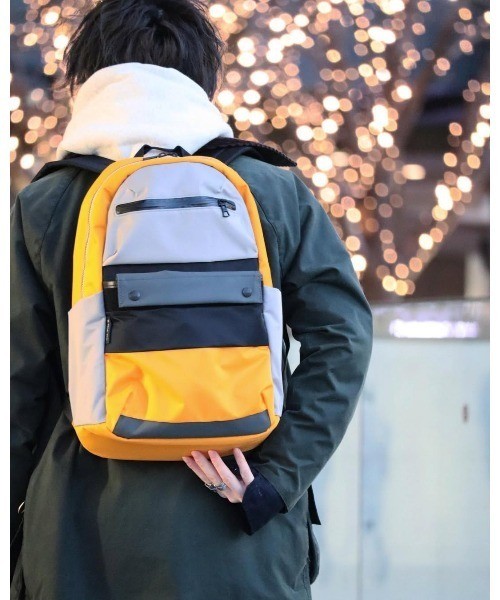 Master-Piece Masterpiece MSPC age Backpack Yellow 02370 Made in Japan
