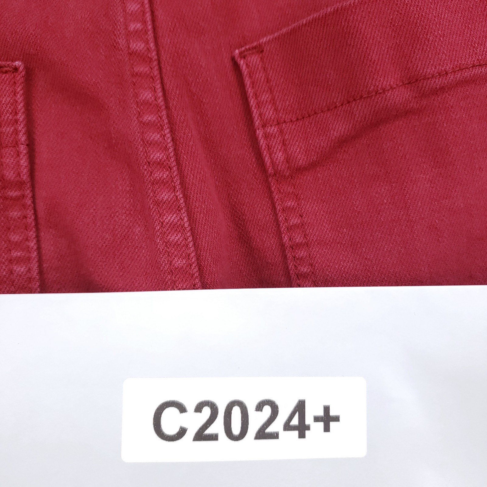 Judy Blue Scarlet Double Cuff Jogger Pants Womens 13×31 Red Garment Dyed Slim