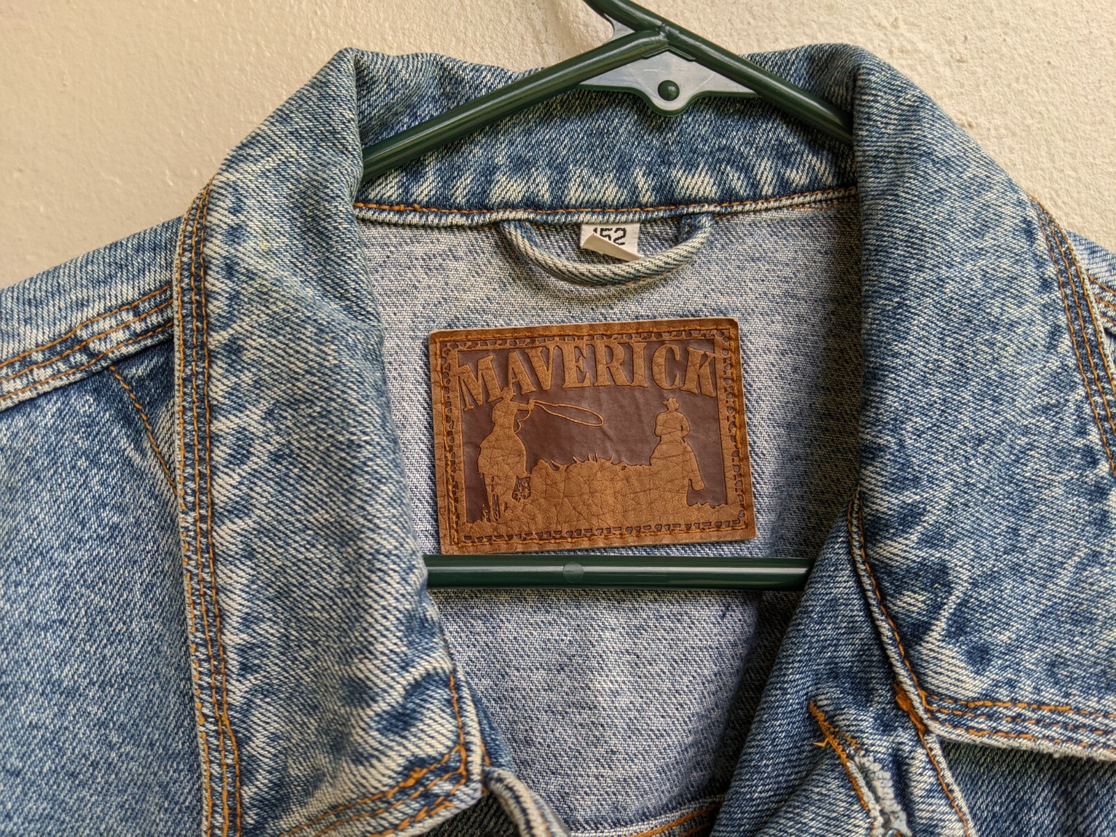 Maverick Jacket Denim 100% Baumwolle (cotton) Size Euro 152 US 12