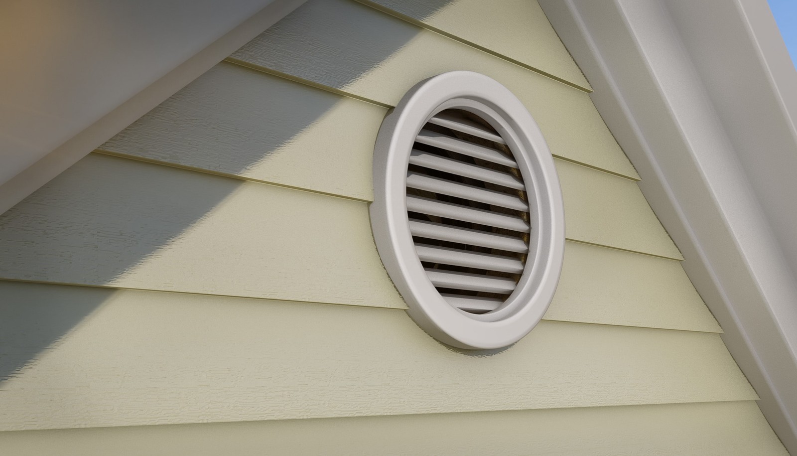 Air Vent 17.875-in dia Solar Gable Vent Fan|5646