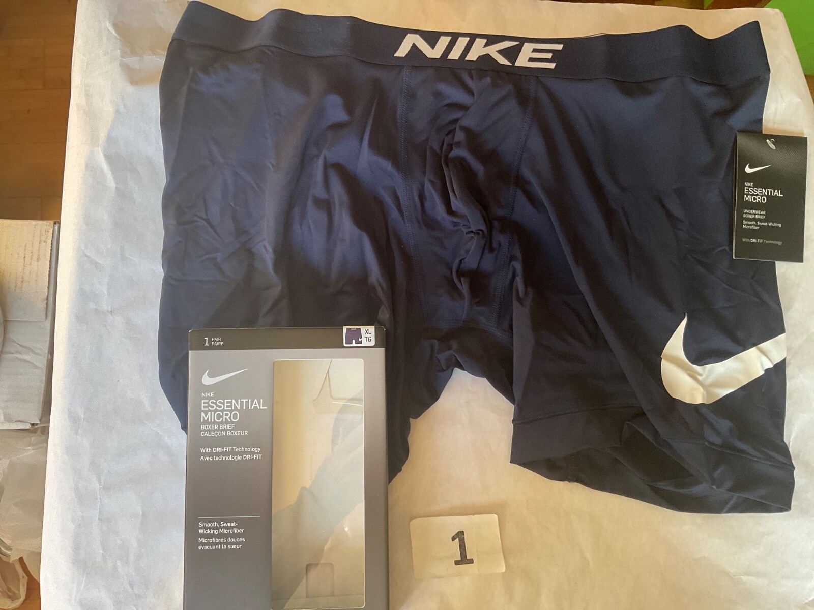 Nike Essential Micro Boxer Brief New Dri Fit Men Sizes Red Black Gray Blue Neon