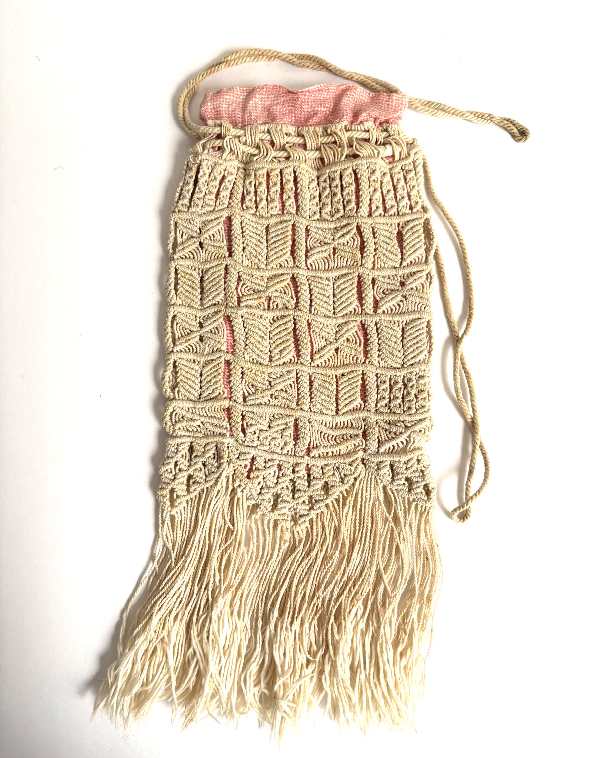 3 Styles of Handmade Victorian Crocheted/Tatted/Knotted Drawstring Reticule Bags