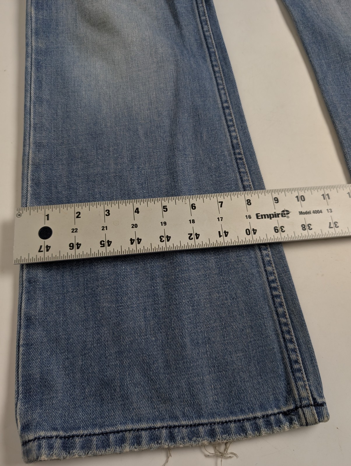 Diesel Zatiny 8AT Bootcut Jeans Men Tag 32 Measured 34×30 Distressed