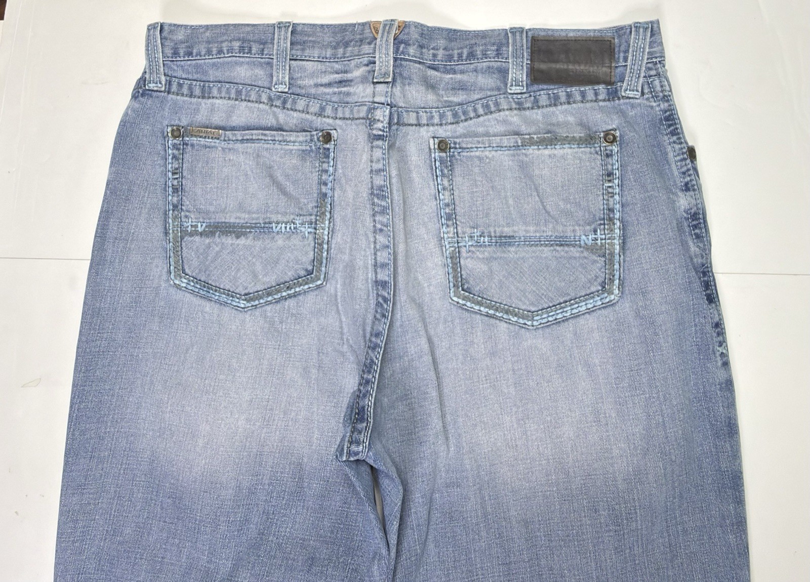 Ariat M2 Relaxed Boot Stirling Jeans Men’s 42×34 Shasta Wash 10020942