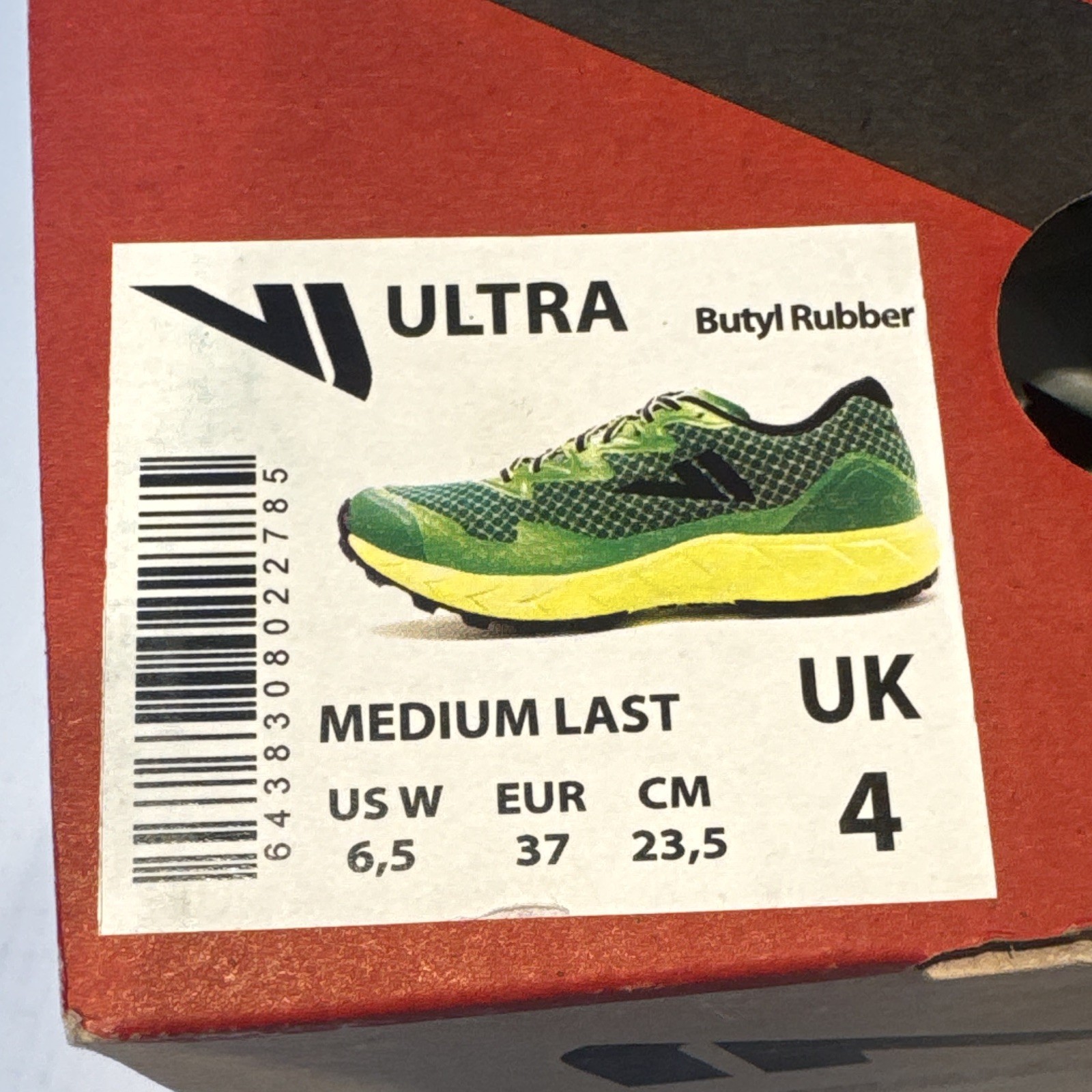VJ Ultra Green Yellow Black Lightweight made with Kevlar Low Top Sneaker Women