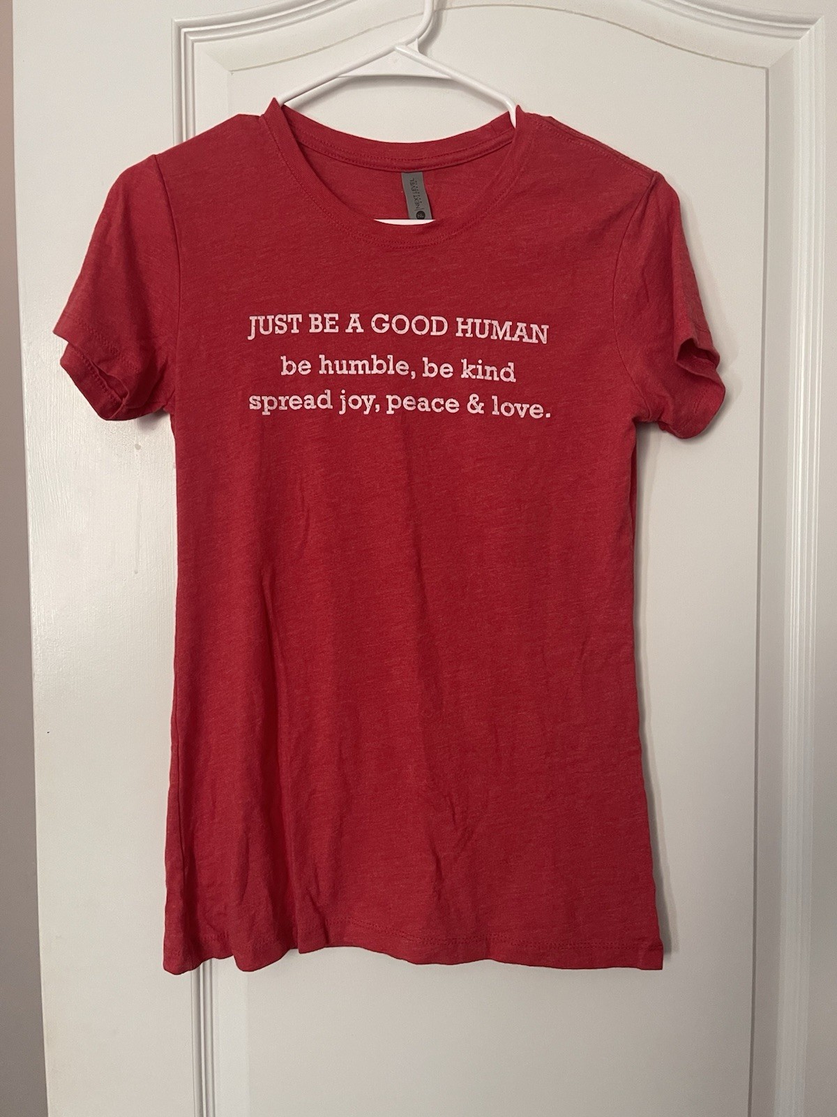 Women’s Red Positivity T-Shirt Size M (READ DESCRIPTION BEFORE PURCHASING)