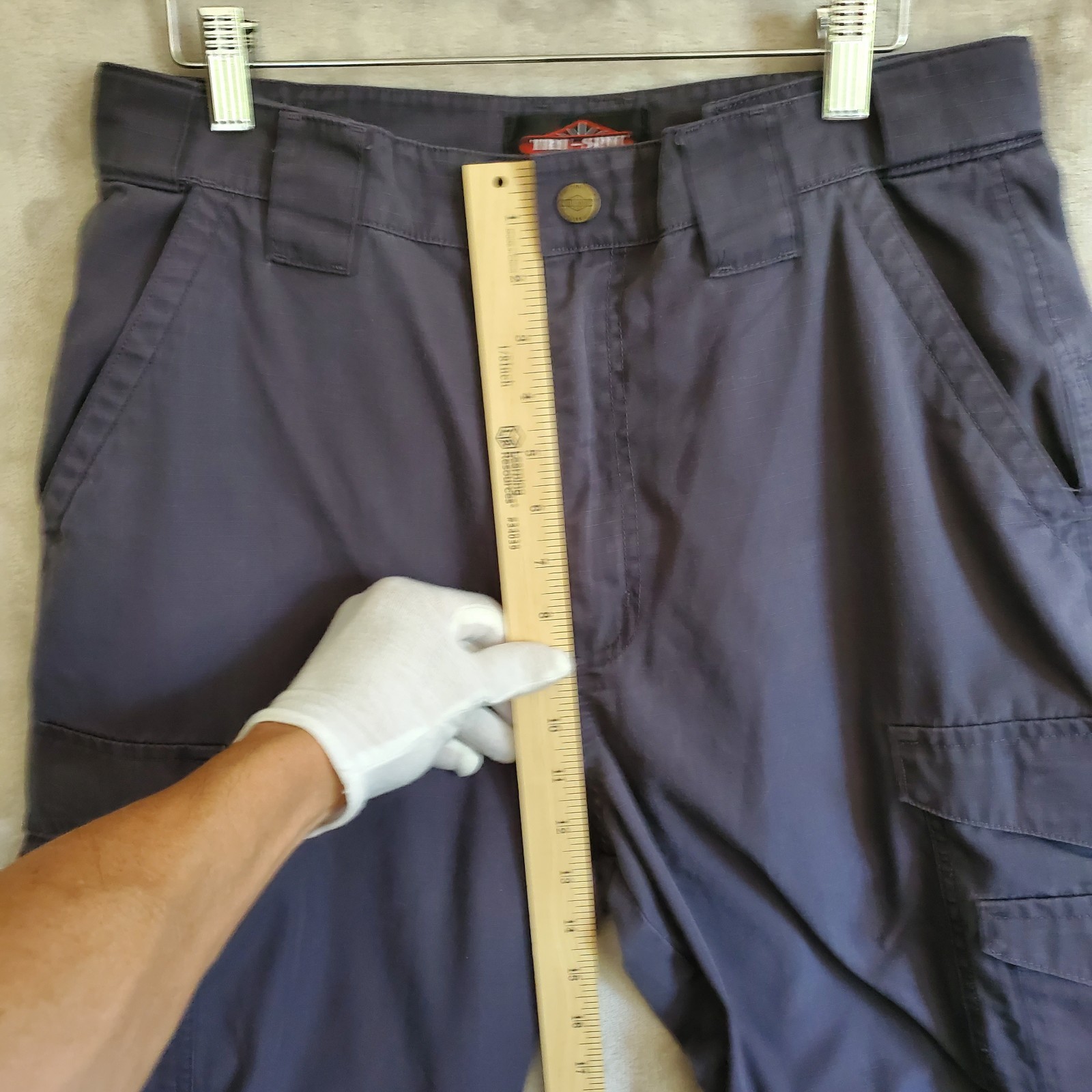 Tru-Spec Cargo Pants Mens 32×32 Gray Ripstop Tactical Utility Workwear Outdoor