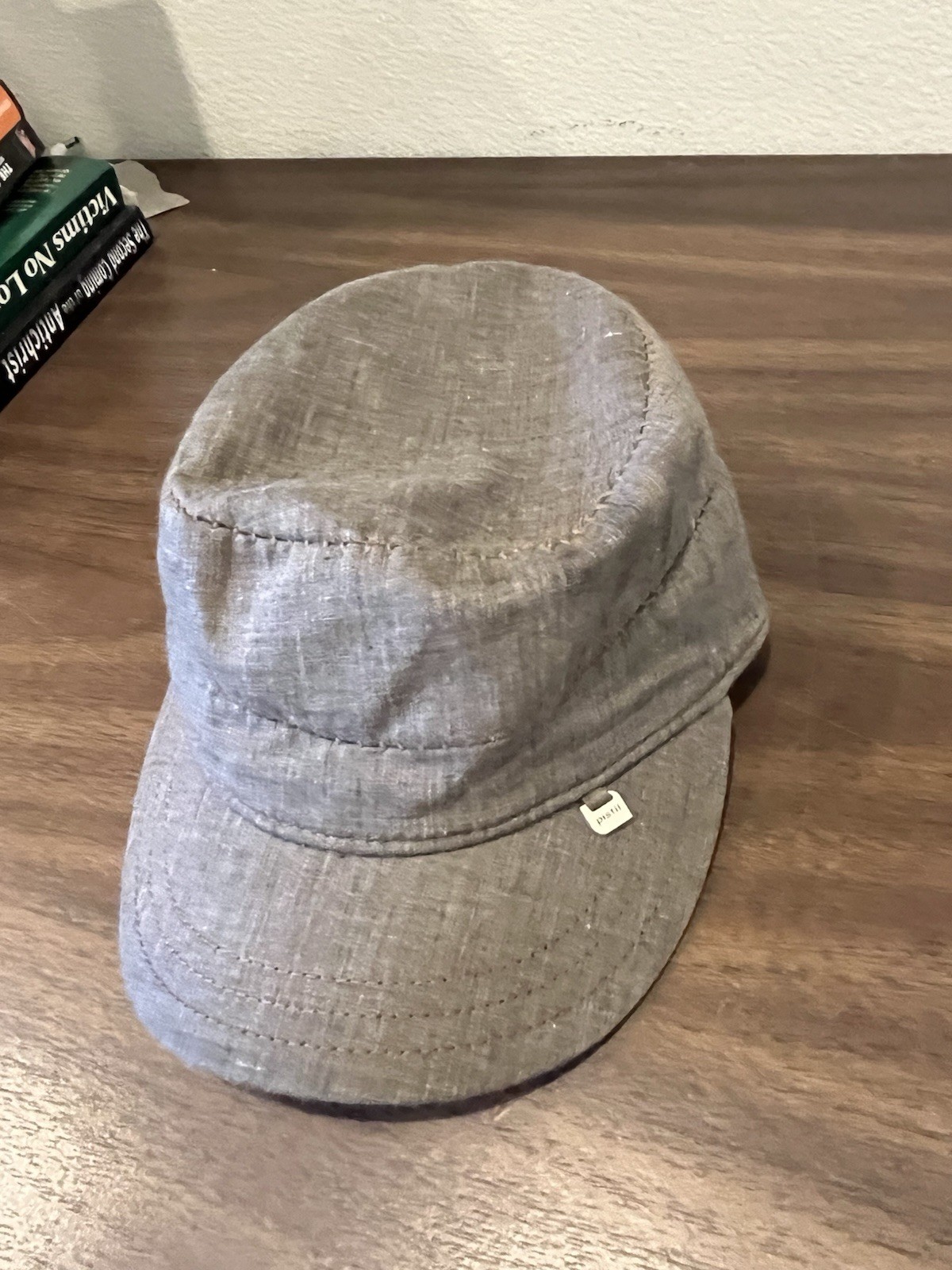 Pistil Gray/Brown/Green Newsboy Hat O/S Adjustable Dark Academia