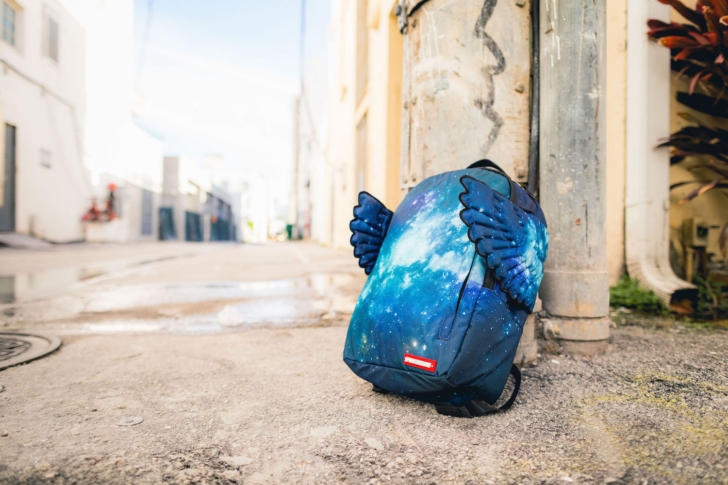 Brand New SPRAYGROUND Tiff Galaxy Wings Deluxe Bag