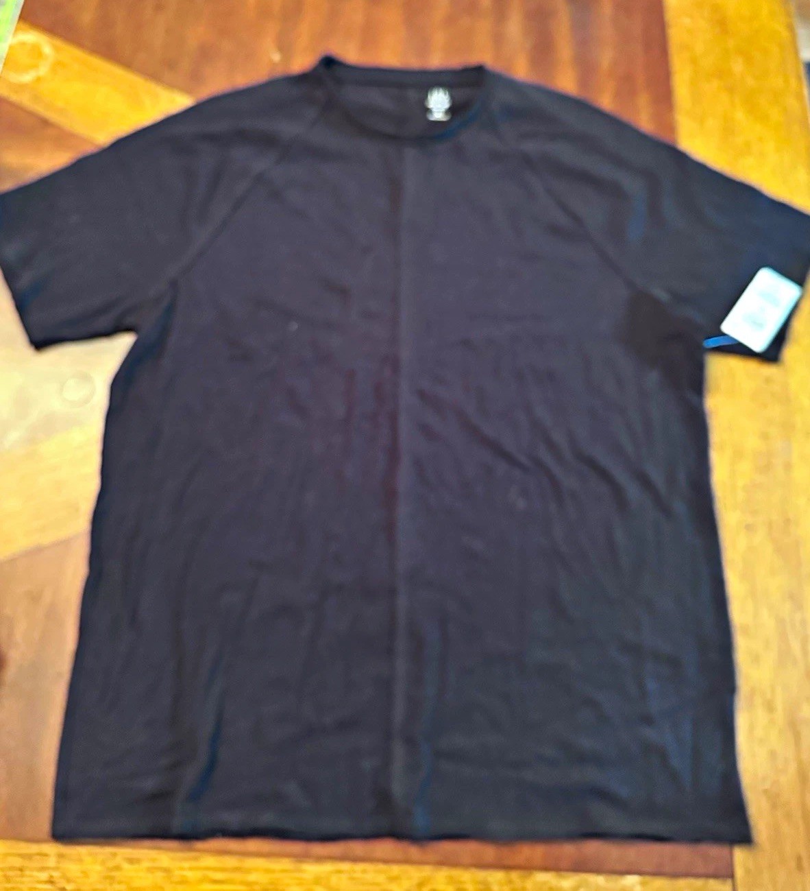 I.N.C International Concepts Men’s XL Solid Black Crew Neck Short Sleeve Tee