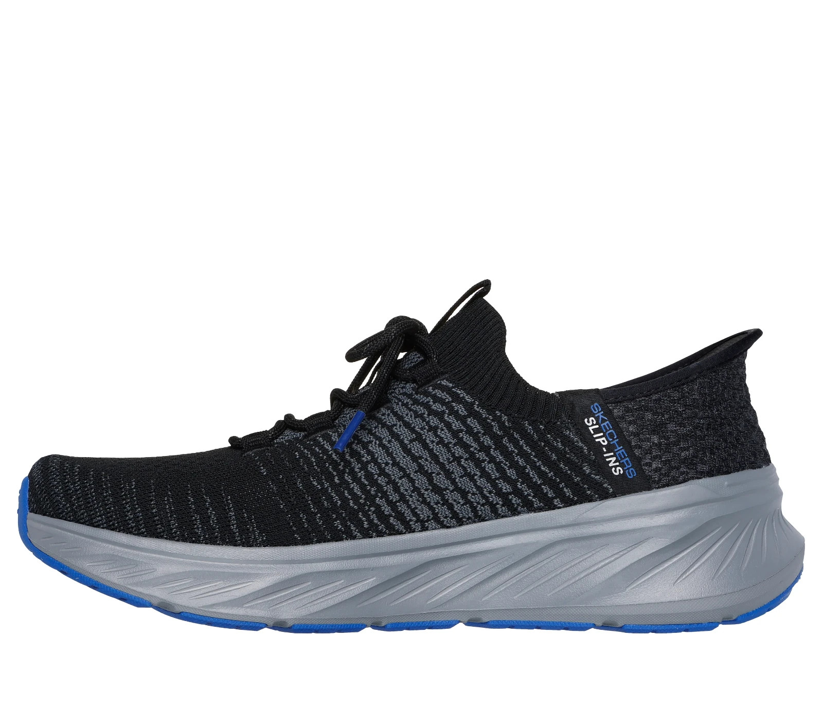 Skechers Shoes Men Slip Ins Black Comfort Casual Memory Foam Hand Free 232932