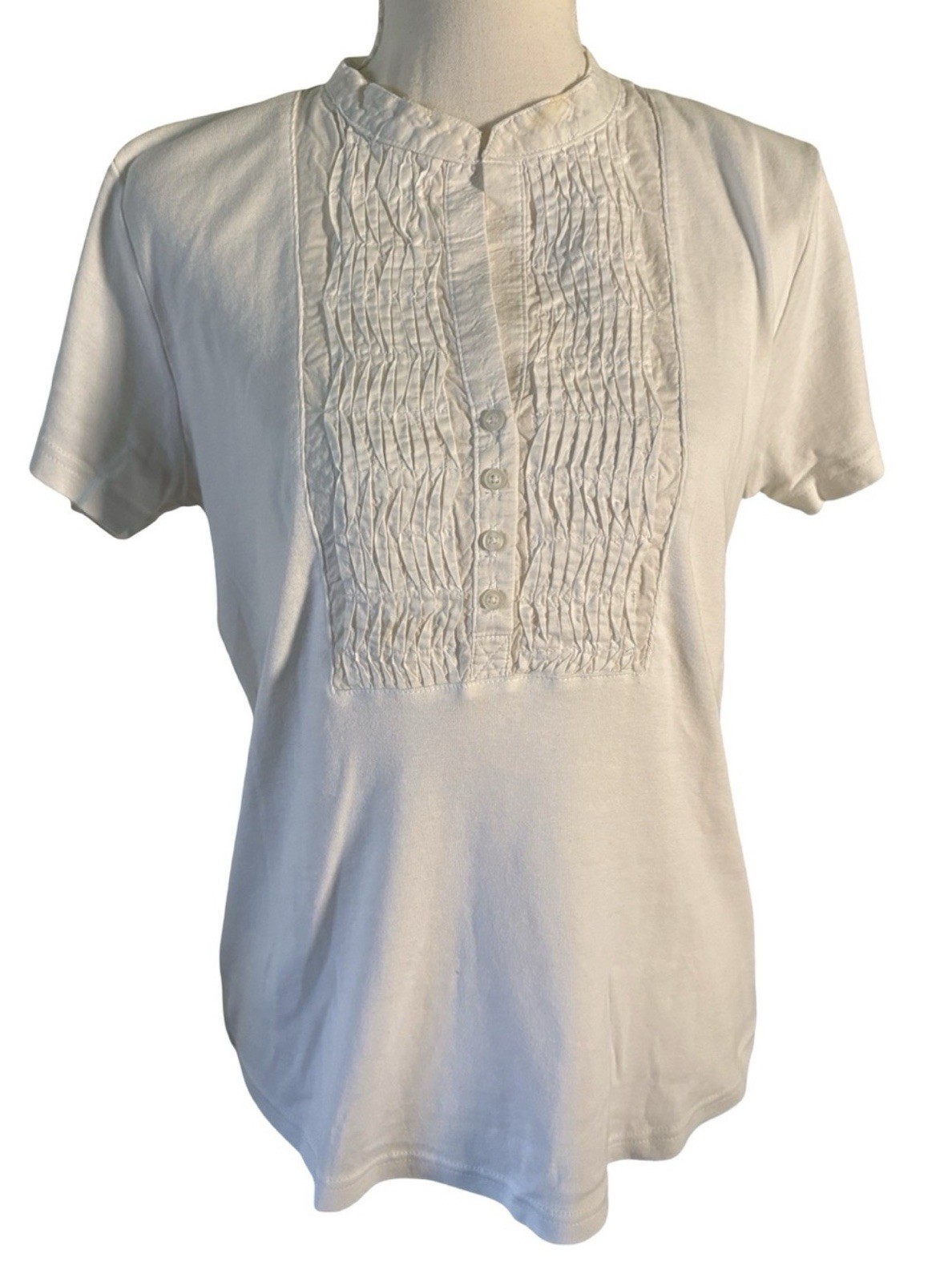 Talbots Bundle 5 Short Sleeve Tops Size Large