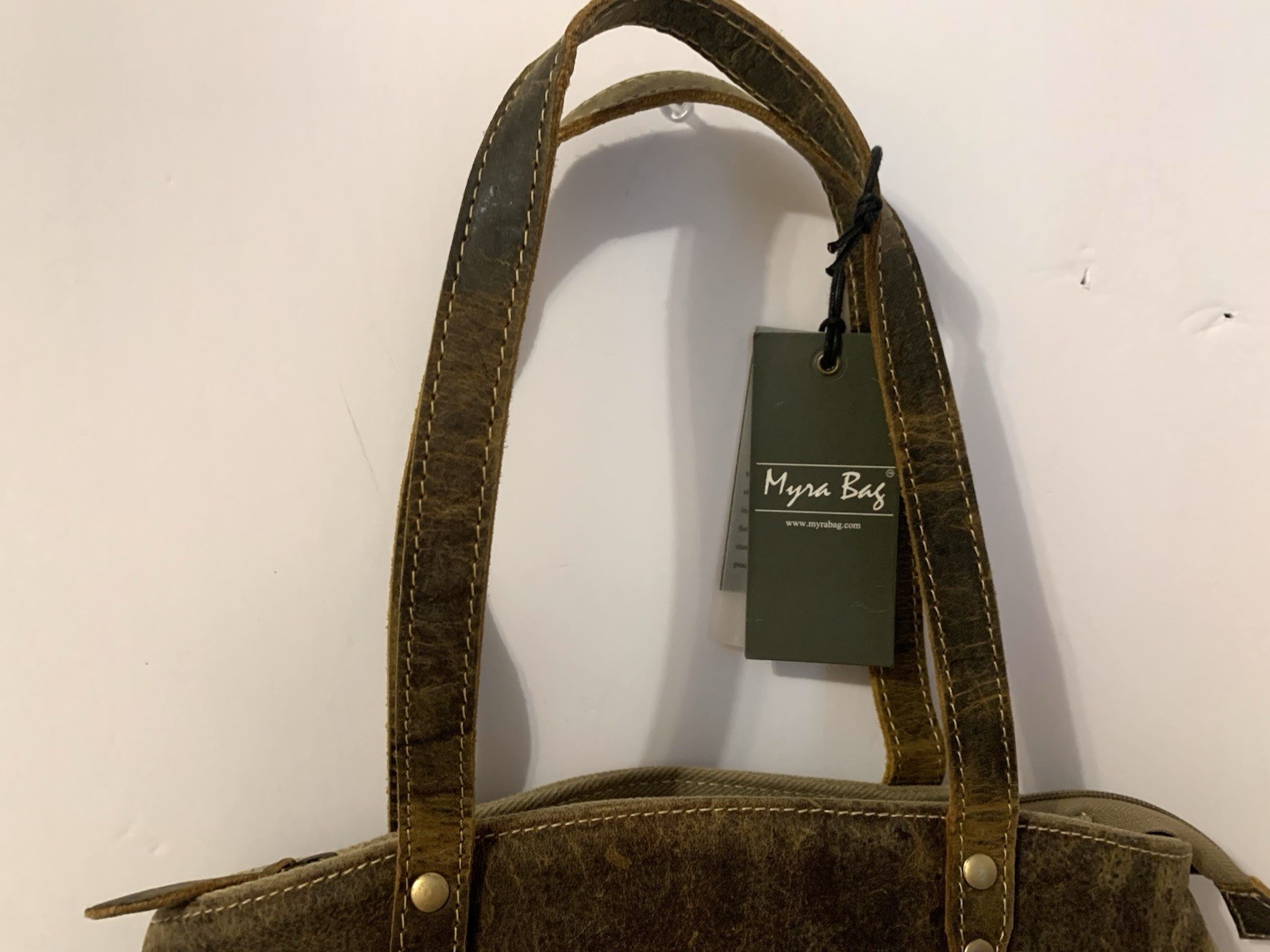 Myra Bag Cherish Tote Purse Shoulder Strap And Double Handles NWT Zipper