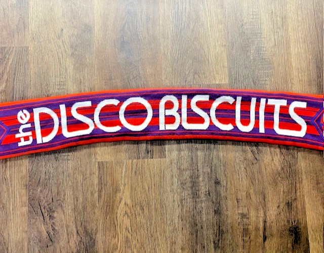 The Disco Biscuits Winter Scarf – 45 inches long – Nice – Jam Band